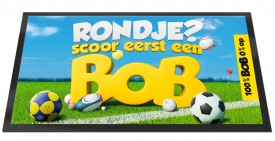 Barmat "Rondje? Scoor eerst een BOB"