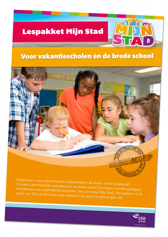 Flyer "Lespakket Mijn Stad"