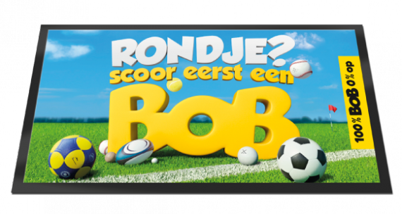 Barmat "Rondje? Scoor eerst een BOB"