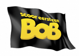 Vlag "Scoor eerst een BOB"