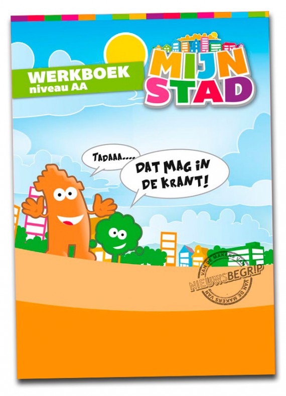 Vormgeving Werkboeken "Dat mag in de krant"