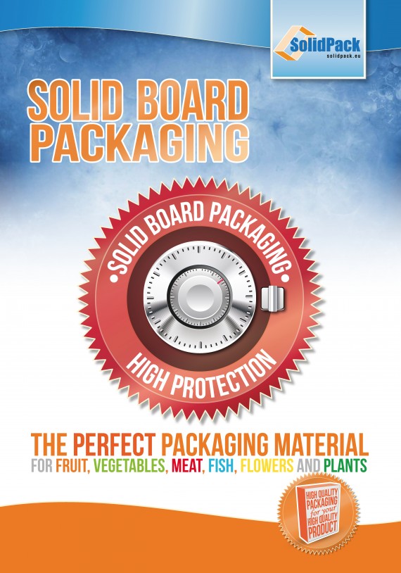 6 posters "Solid Board Packaging"