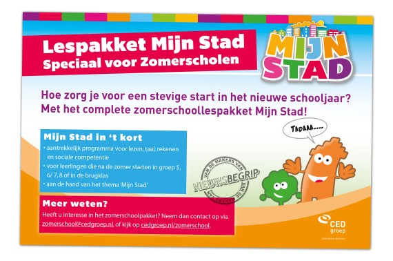 Advertentie "Lespakket Mijn Stad"