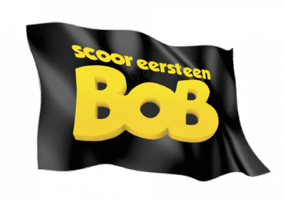 Vlag "Scoor eerst een BOB"